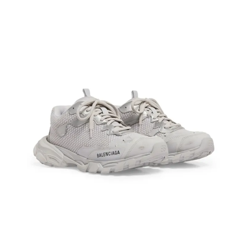 Balenciaga Track 3.0 Low Top Casual Shoes Women's Gray-1