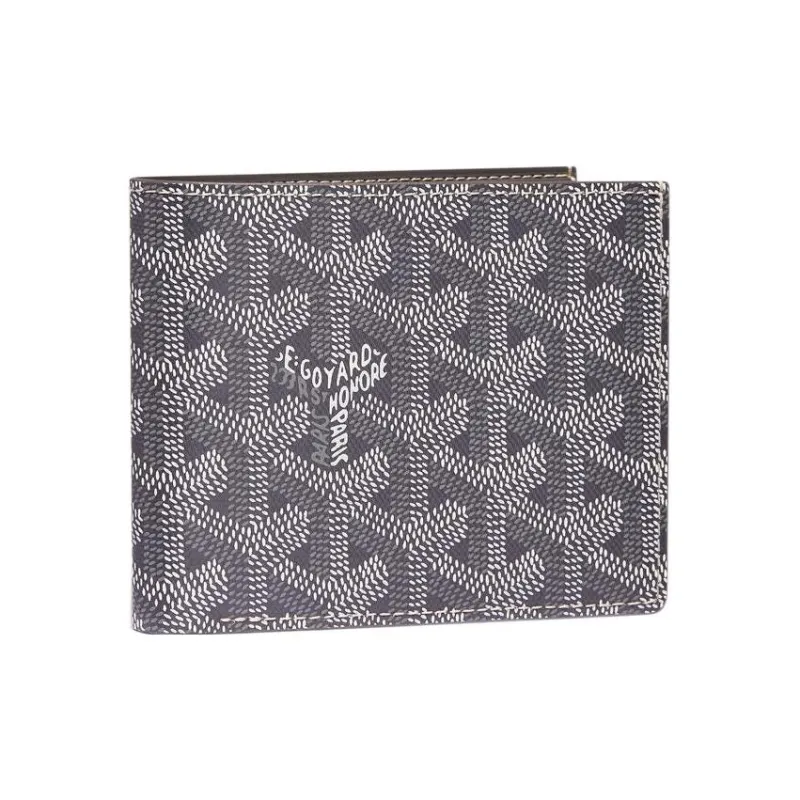 GOYARD Victoire Canvas With Leather Wallet Unisex 11 Colors-36
