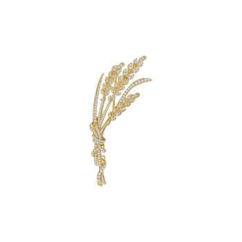 JAY Elegant And Versatile Brooches Women's Gold Silver Rose Gold