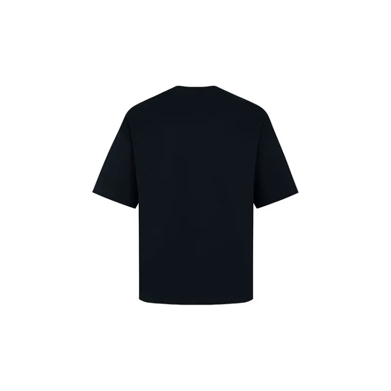 Mitchell & Ness Drop Shoulder Sleeve T Shirt Unisex Black Jimmy Butler-1