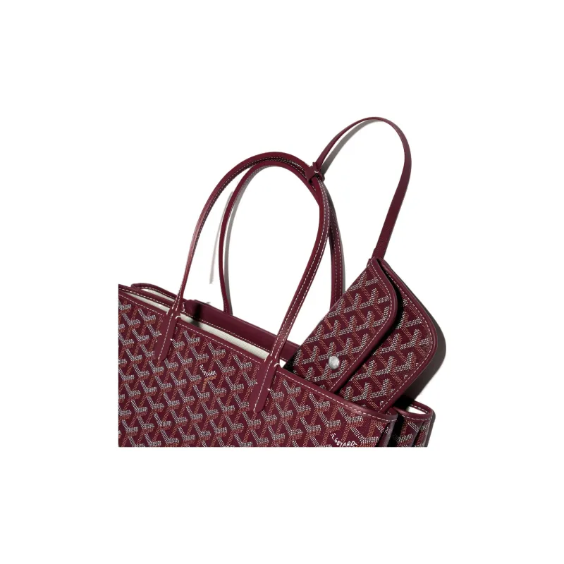 GOYARD Isabelle Canvas With Leather Tote One Shoulder Handbag Small Size Women's 11 Colors-60