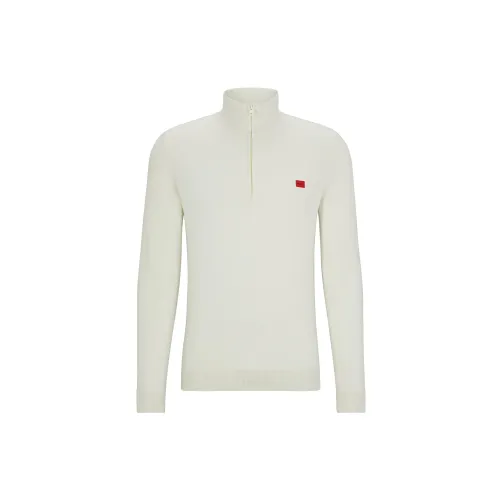 HUGO BOSS Sweaters Men White