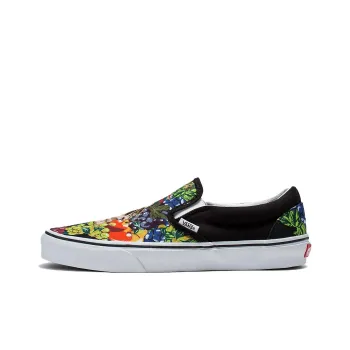 Vans Classic Slip On Fruit Skull 'Black Multi'