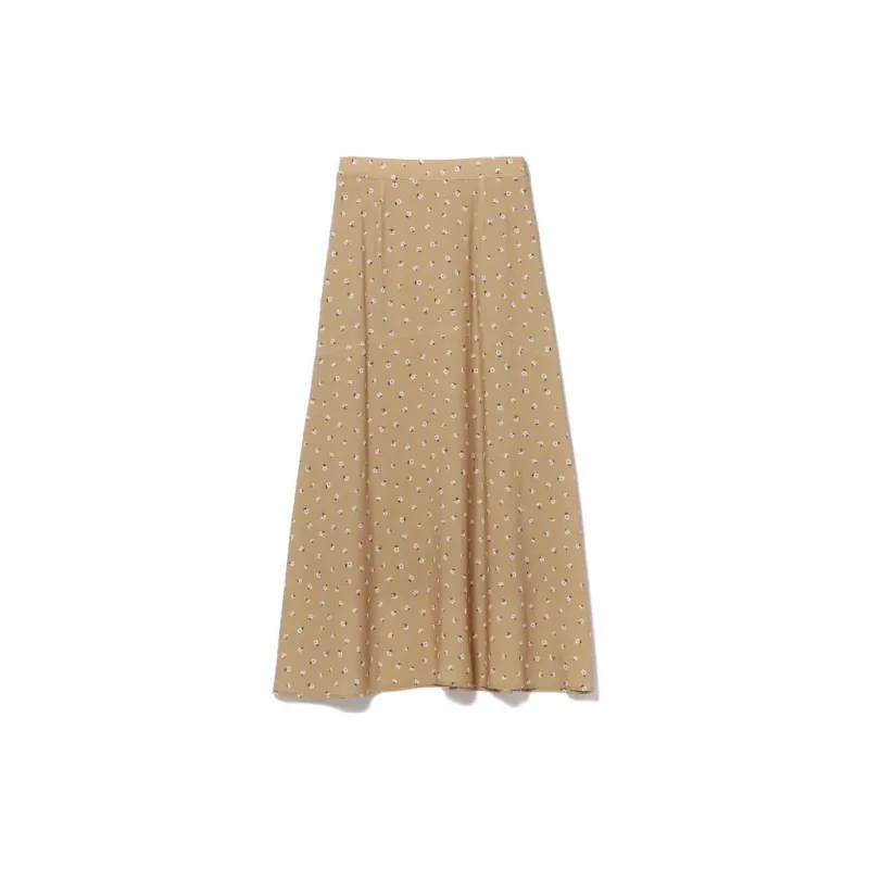 Beams Casual Long Skirts Women's Beige-1