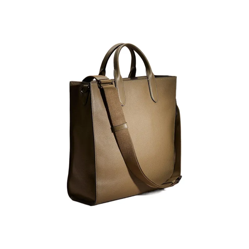 COACH Gotham Cow Leather Tote Bag Shopping Bag Handbag Shoulder Bag Women's Umber-1