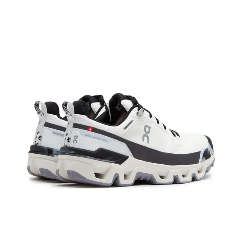 On Running Cloudwander Waterproof Ivory Black-3