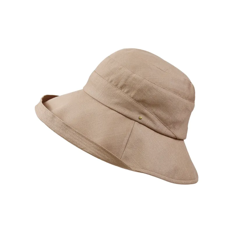 MARJAKURKI Polyamide Sun Protection Hat, Breathable For Work And Travel Women's-1