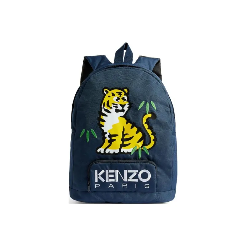 KENZO Polyester Backpack Kids' Royal Blue-1