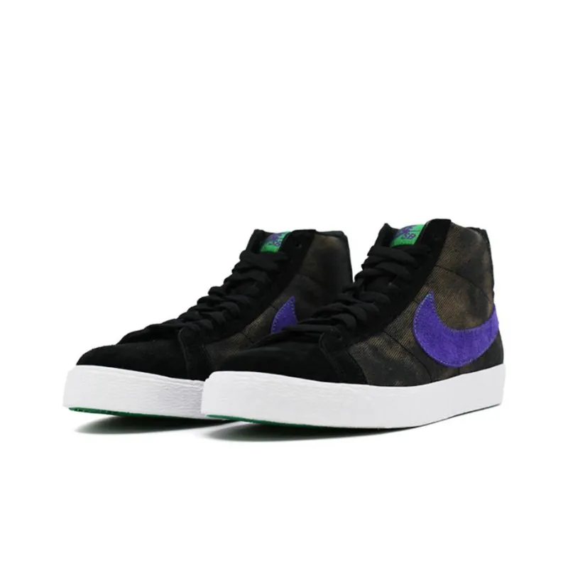 Nike Sb Blazer 'Black Purple'-2