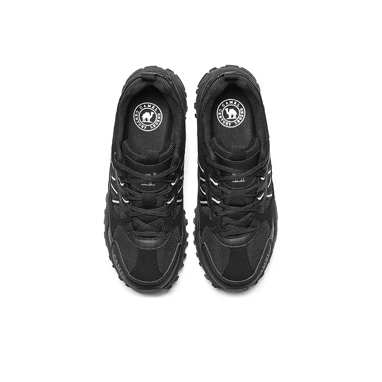 CAMEL Plate Dragon 1.0 Cushioning Anti Slip And Wear Resistant Low Top Outdoor Shoes Men's Black Silver Gray-2
