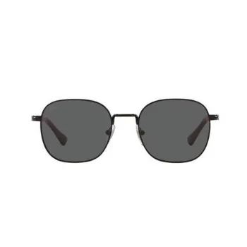 PERSOL Alloy Square Sunglasses Unisex Black