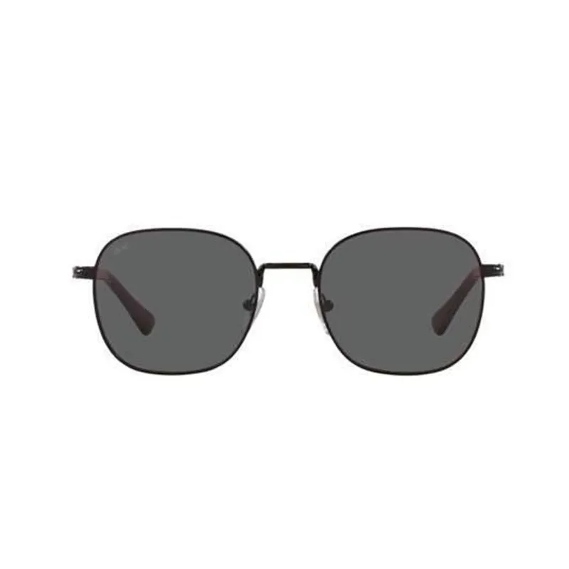 PERSOL Alloy Square Sunglasses Unisex Black-0