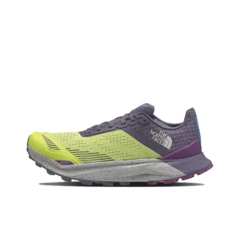 THE NORTH FACE Vectiv Traval Infinite Cushioned Slip Resistant Low Top Running Shoes Women's Green Purple