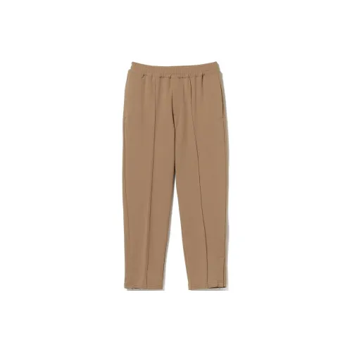 Beams Suit Trousers Men Khaki