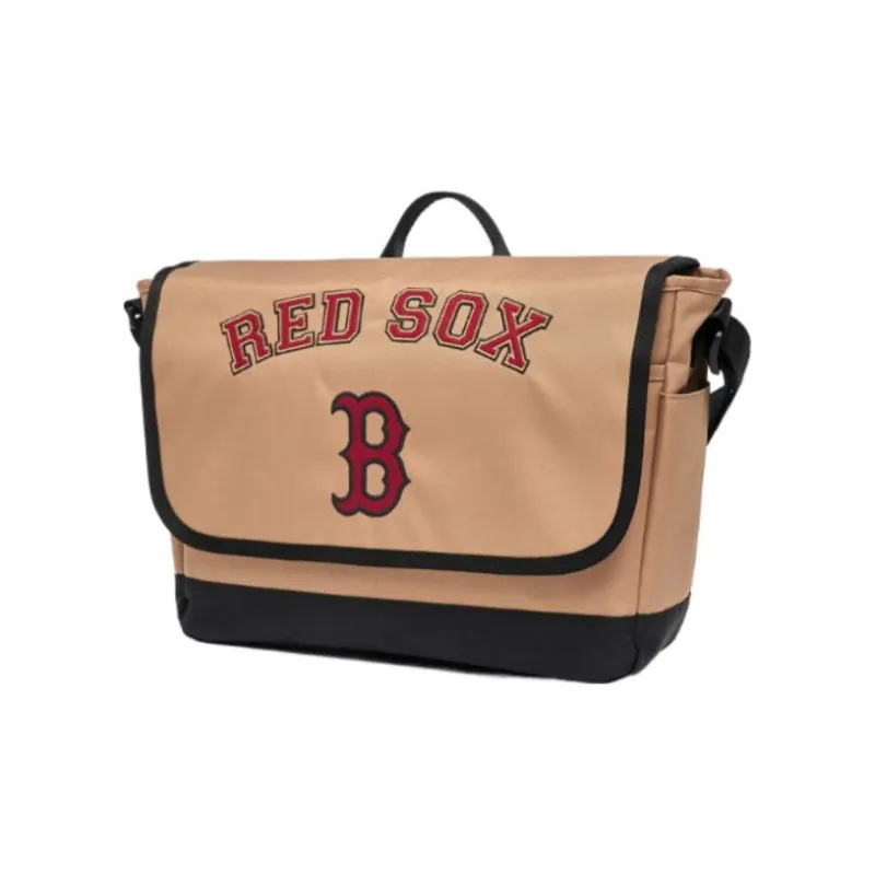 MLB Polyester Messenger Bag Shoulder Bag Crossbody Bag Regular Unisex Khaki-2