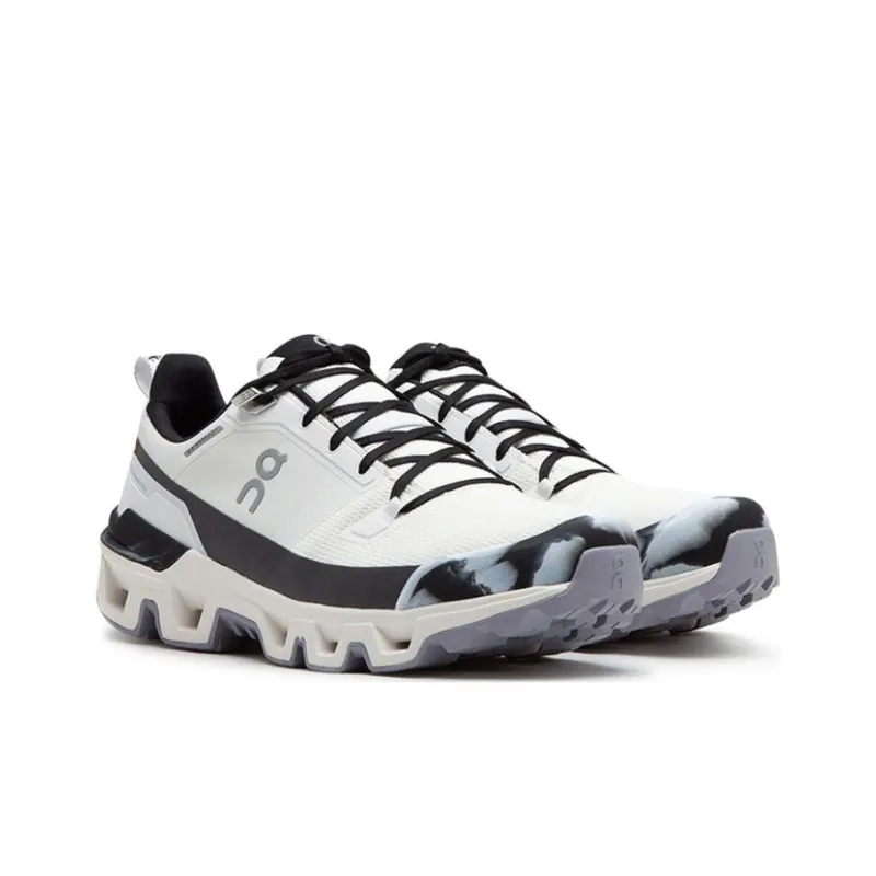 On Running Cloudwander Waterproof Ivory Black-2