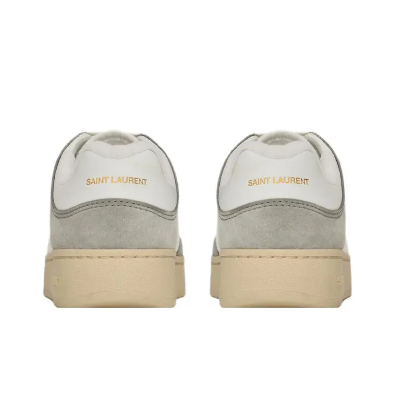 SAINT LAURENT Panelled Lace-up Sneakers-4