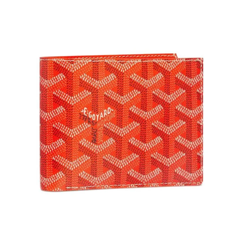 GOYARD Victoire Canvas With Leather Wallet Unisex 11 Colors-8