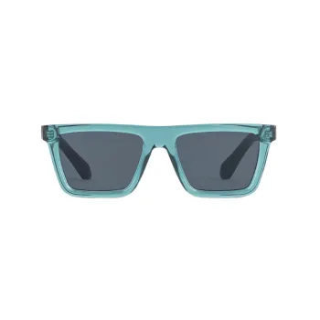 LOUIS VUITTON Plate Frame Square Sunglasses Unisex Green