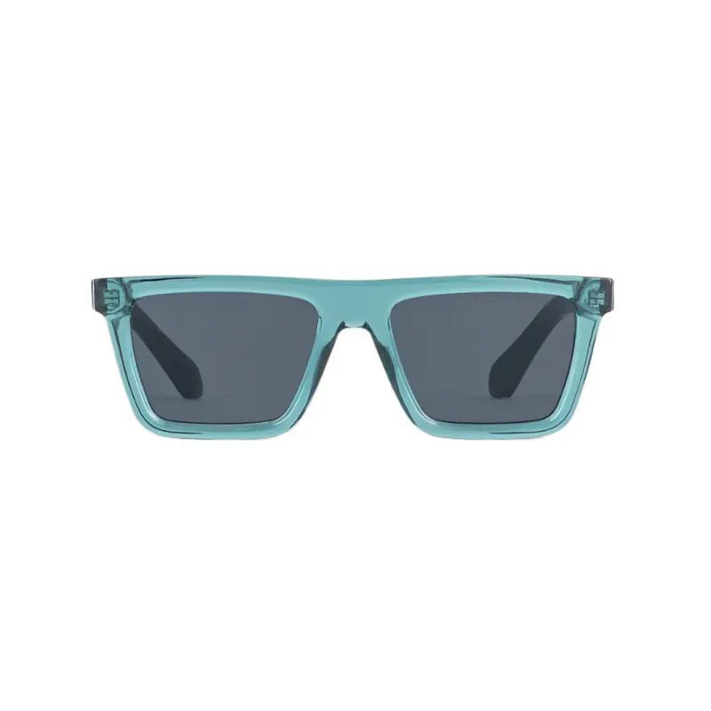 LOUIS VUITTON Plate Frame Square Sunglasses Unisex Green-0