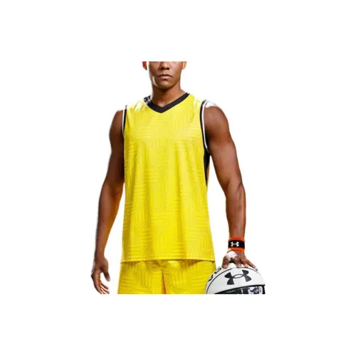 Under Armour Basketball Jerseys Men Yellow