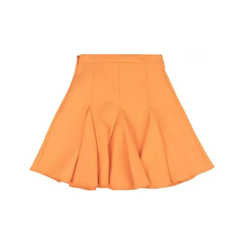 OFF-WHITE Casual Short Skirts Women's Orange-1