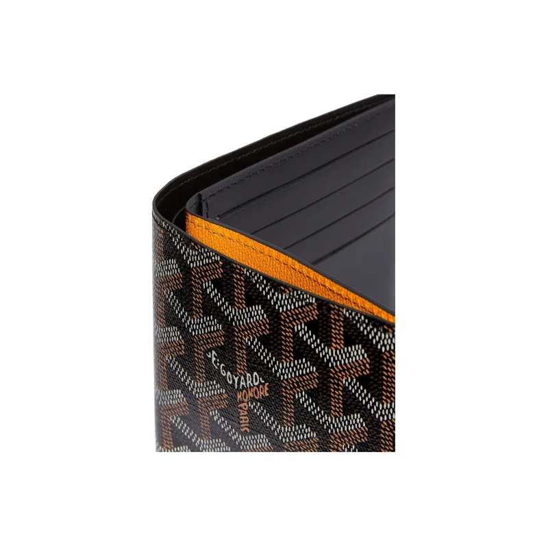 GOYARD Victoire Canvas With Leather Wallet Unisex 11 Colors-2