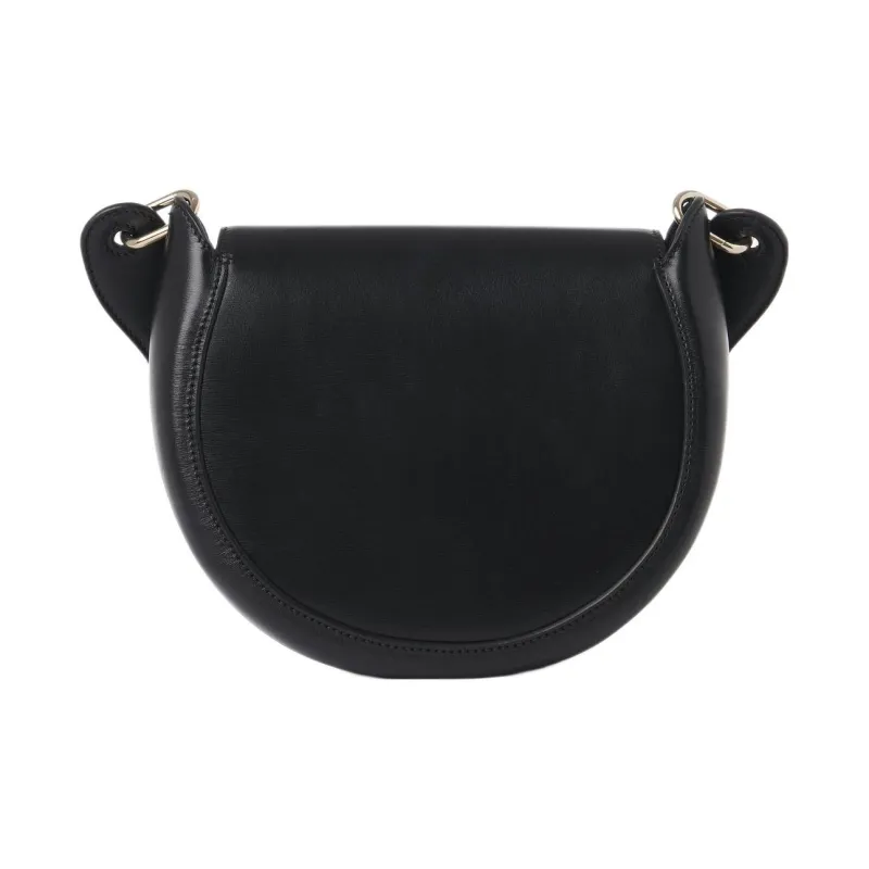 Chloe Calfskin Shoulder Bag Crossbody Bag Small Size Women's Black-1