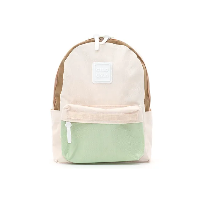 CILOCALA Nylon Laptop Backpack Large Size Unisex Light Purple-4