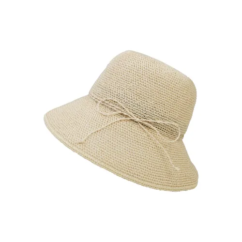 MARJAKURKI Linen Sun Protection Hat, Breathable Travel And Office Wear Women's
