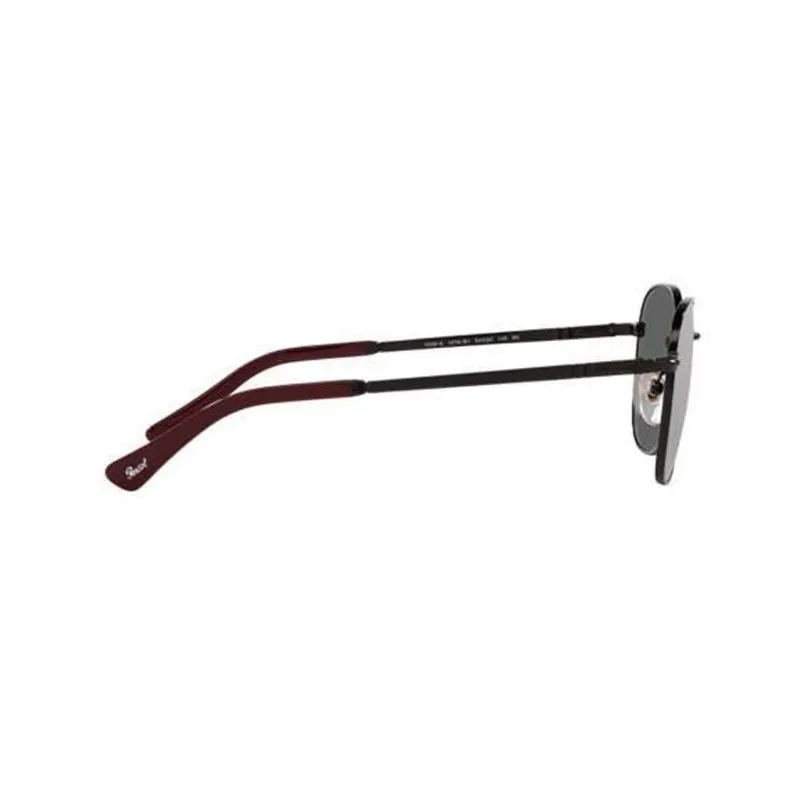 PERSOL Alloy Square Sunglasses Unisex Black-2