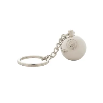 Stussy Keychains Unisex Silver