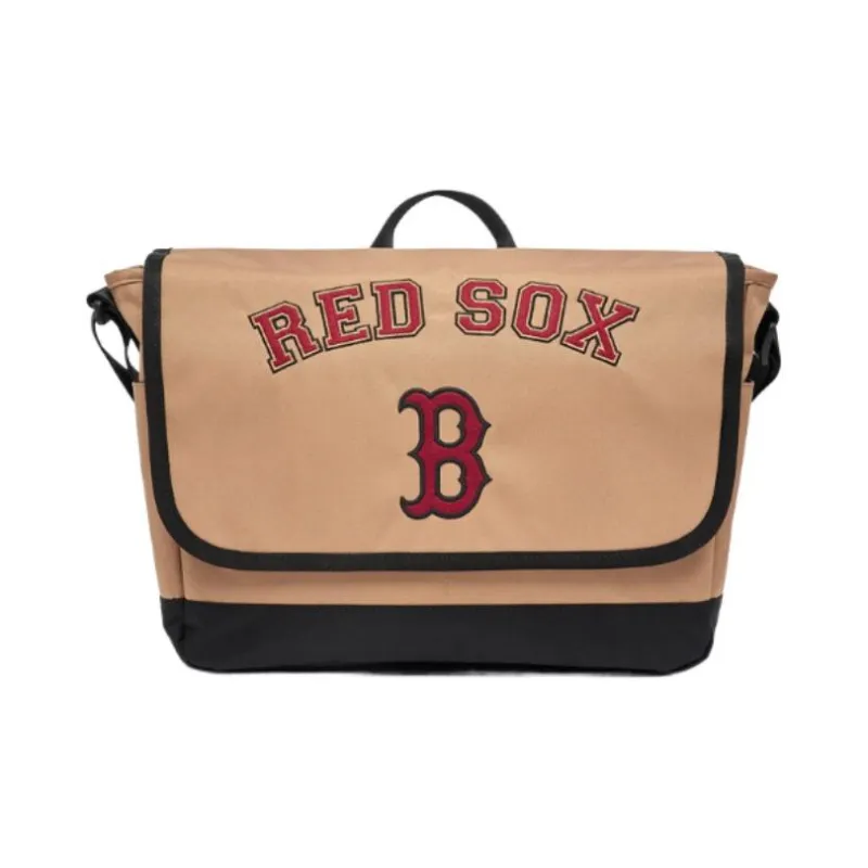 MLB Polyester Messenger Bag Shoulder Bag Crossbody Bag Regular Unisex Khaki-0