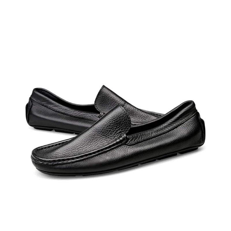 DCK Men's Casual Shoes Men Low Top Black/Dark Brown-1