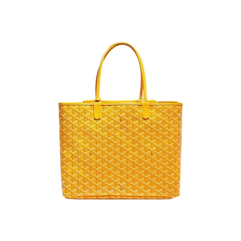 GOYARD Isabelle Canvas With Leather Tote One Shoulder Handbag Small Size Women's 11 Colors-30