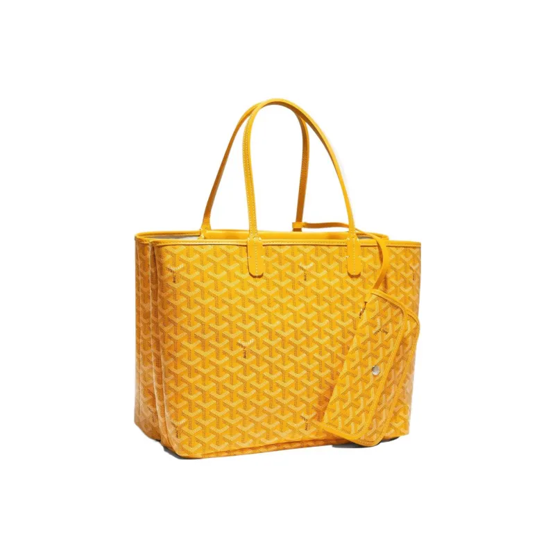 GOYARD Isabelle Canvas With Leather Tote One Shoulder Handbag Small Size Women's 11 Colors-29