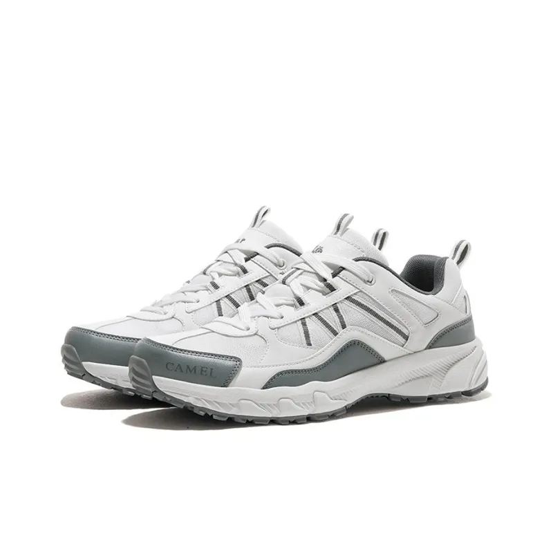 CAMEL Panlong 2.0 Cushioned Slip-Resistant Abrasion-Resistant Low-Top Outdoor Shoes Women's White Gray-1