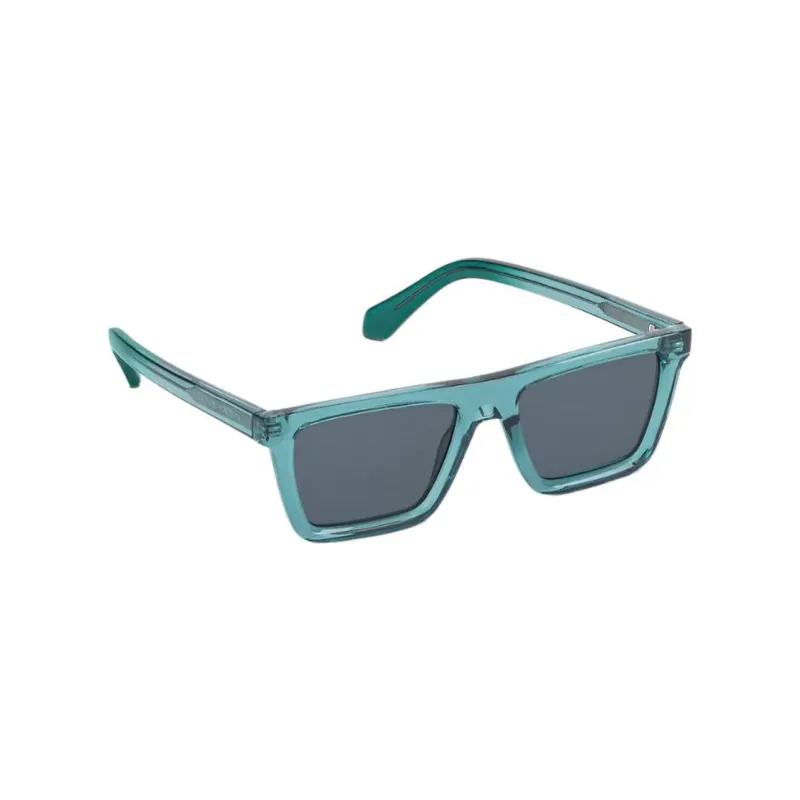 LOUIS VUITTON Plate Frame Square Sunglasses Unisex Green-1