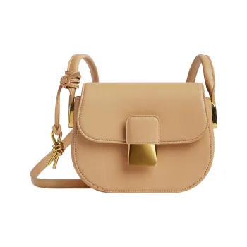 Bottega Veneta Desiree Cow Leather Shoulder Bag Crossbody Bag Mini Women's Light Brown