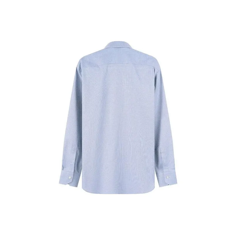 Zzegna Shirts Men Blue-1