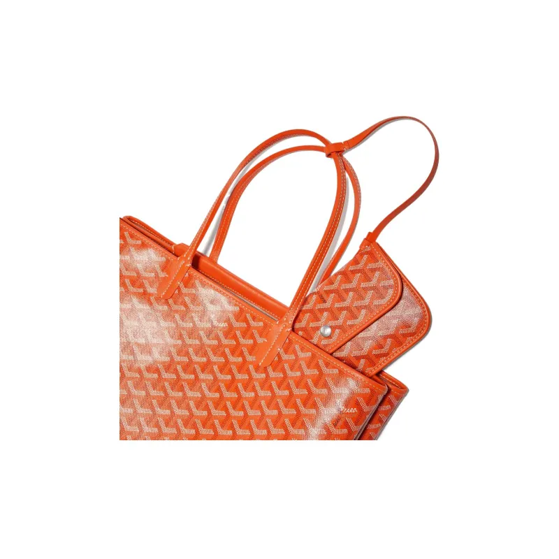 GOYARD Isabelle Canvas With Leather Tote One Shoulder Handbag Small Size Women's 11 Colors-25