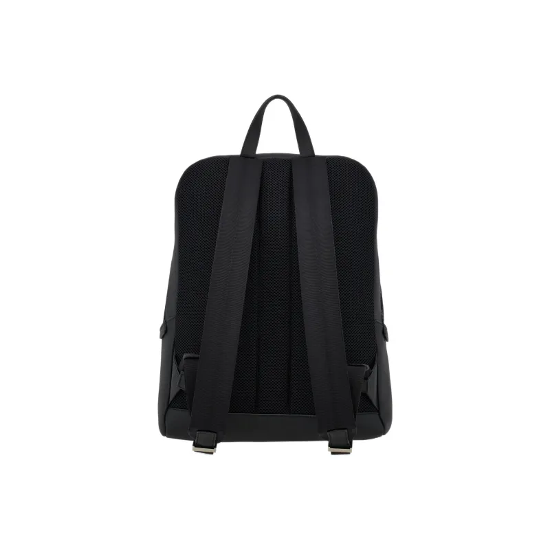 FERRAGAMO Cow Leather Backpack Regular Men's Black-2