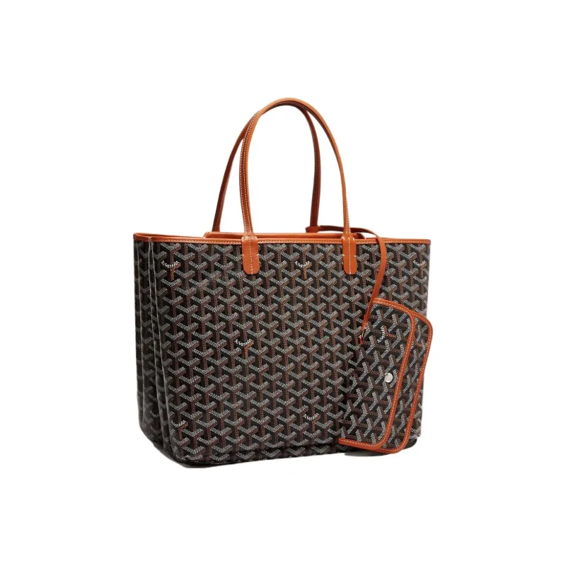 GOYARD Isabelle Canvas With Leather Tote One Shoulder Handbag Small Size Women's 11 Colors-15