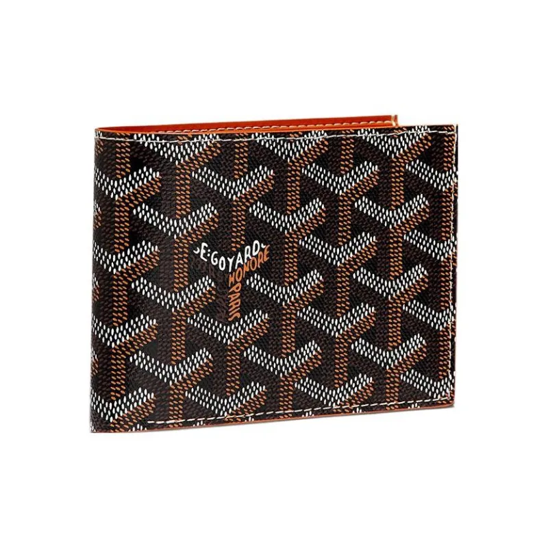 GOYARD Victoire Canvas With Leather Wallet Unisex 11 Colors-4