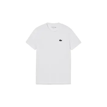 LACOSTE Logo embroidered Cotton T shirt