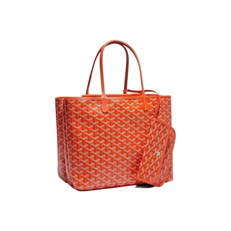 GOYARD Isabelle Canvas With Leather Tote One Shoulder Handbag Small Size Women's 11 Colors-22