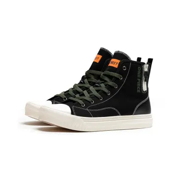 Monster Guardians One Piece Skateboard Shoes Men High Top Green/Red/Orange