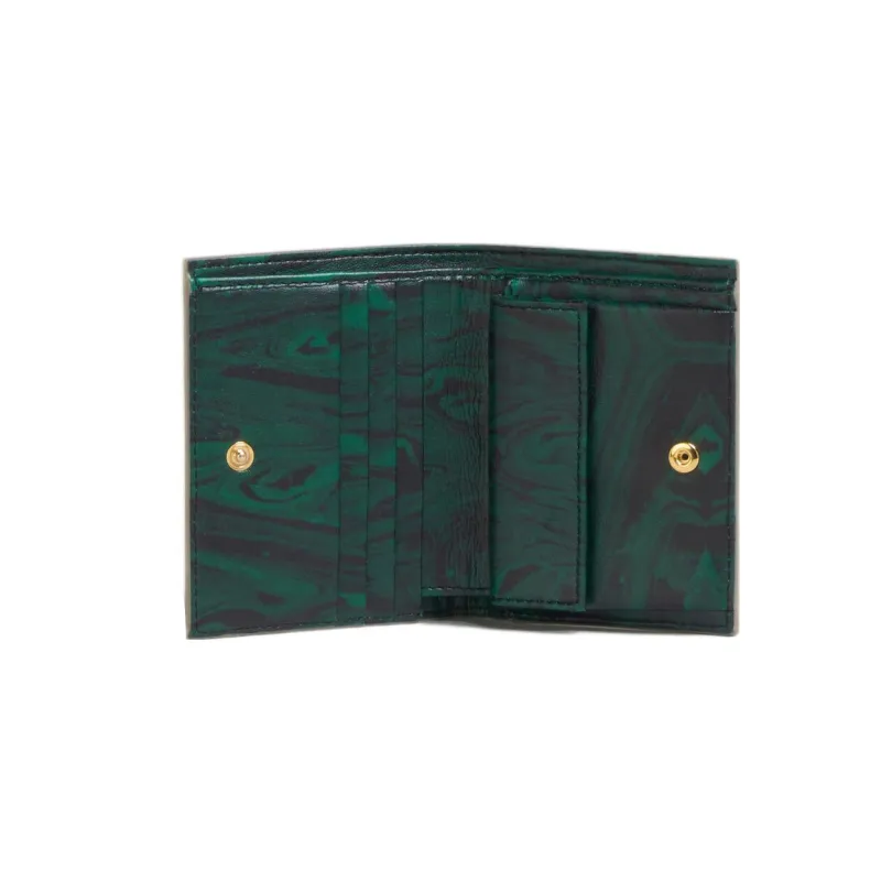 MARNI Leather Wallet, Card Holder Women's Light Brown-1