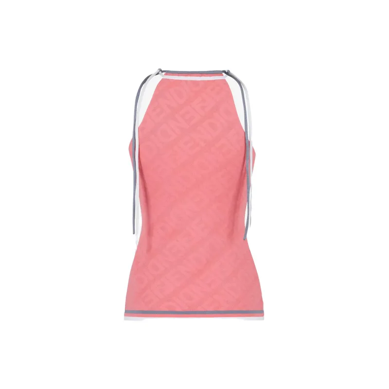 FENDI Logo Motif Midi Dress-1