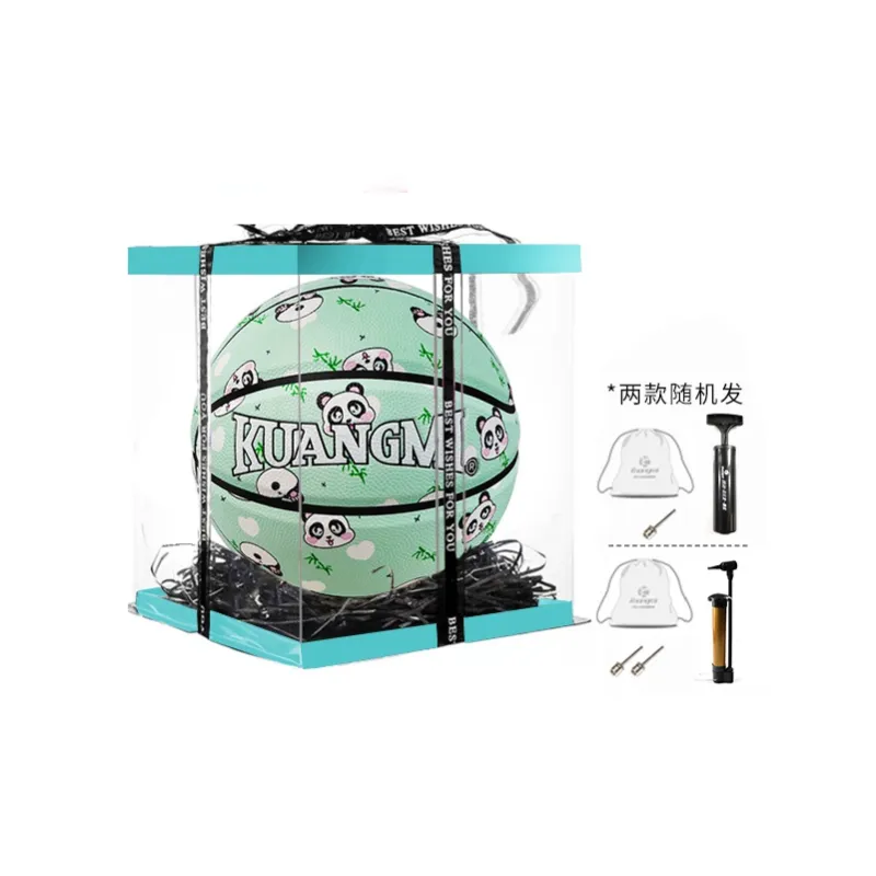 Kuangmi PU Basketball Turquoise Size 5 Ball Training Unisex-7